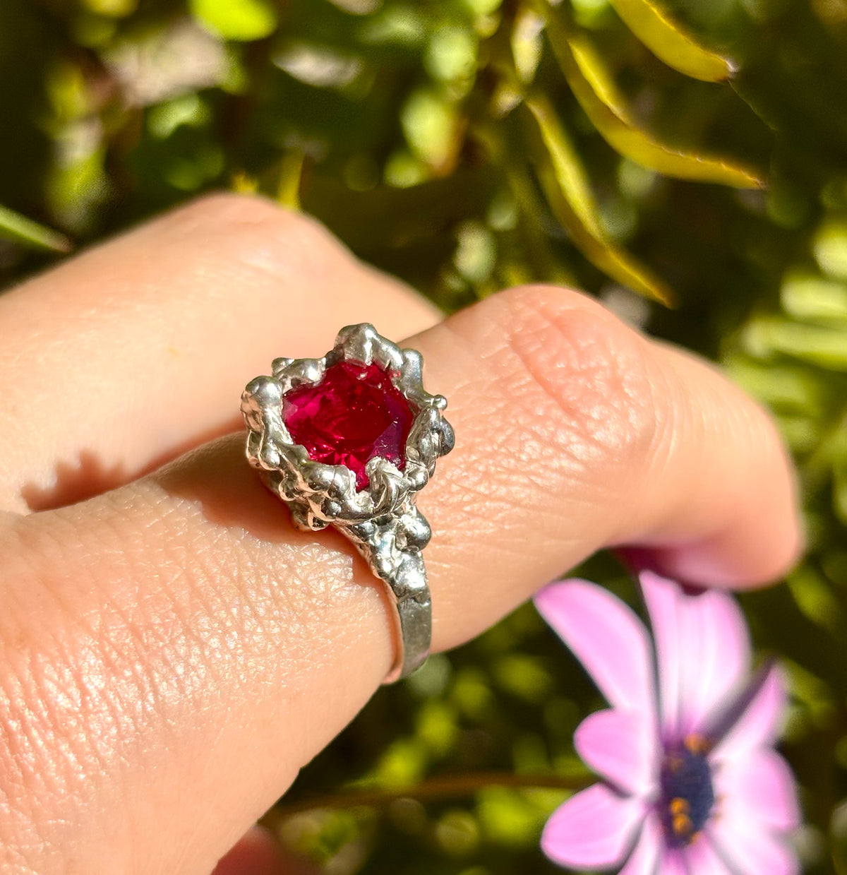 The Rockpool Ruby Ring
