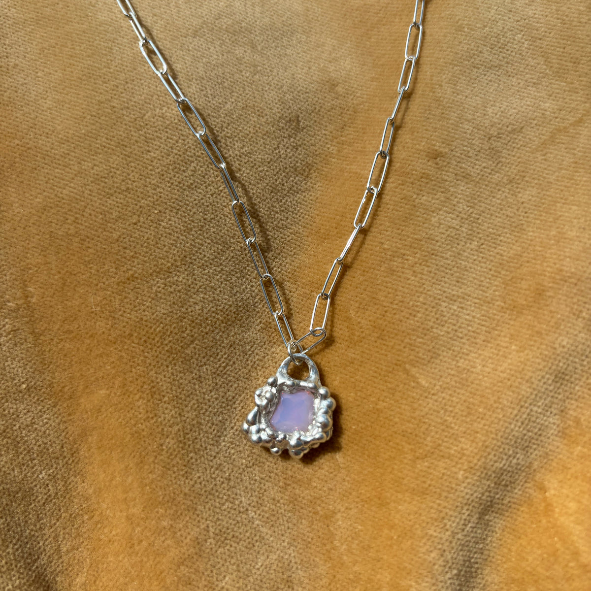 The Bubble Necklace with Nanosital Opal