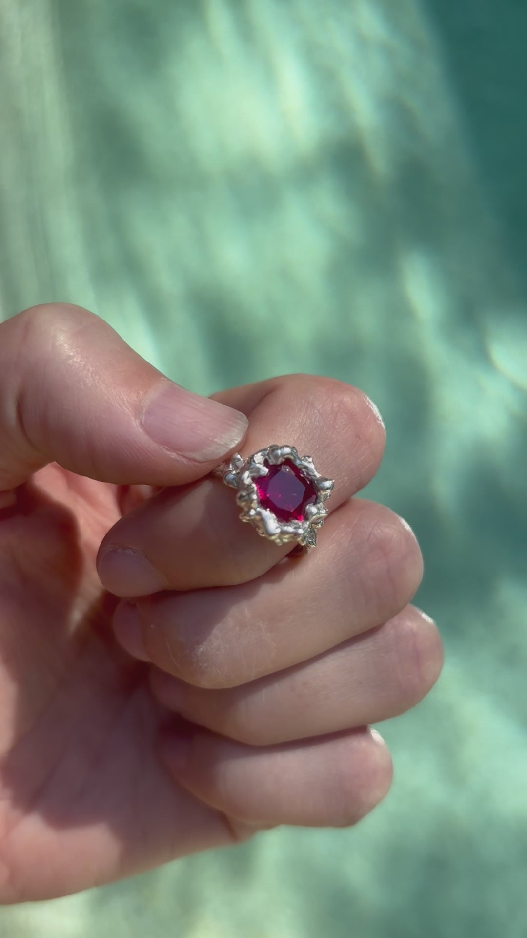 The Rockpool Ruby Ring